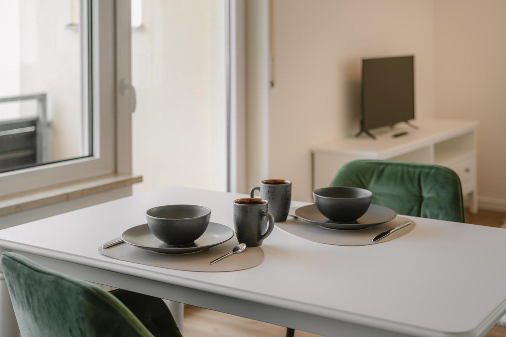 Exklusiv & Zentral: 1-Zi. Apartment Mit Balkon Stellplatz ไบรอยท์ ภายนอก รูปภาพ